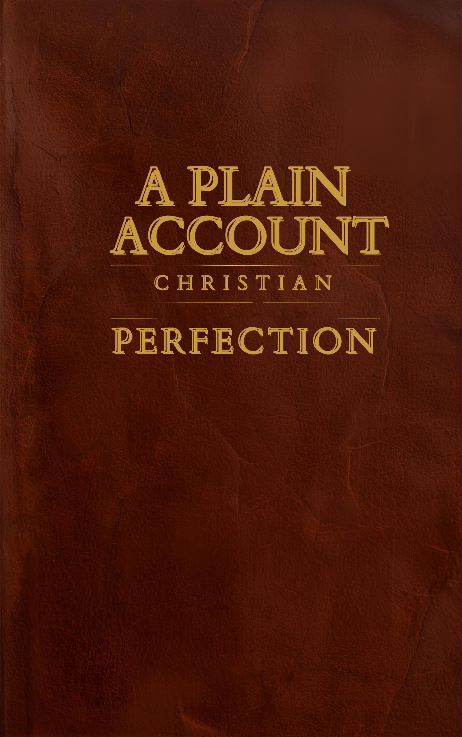 APlainAccount A Plain Account Christian Perfection by John Wesley - Image 1