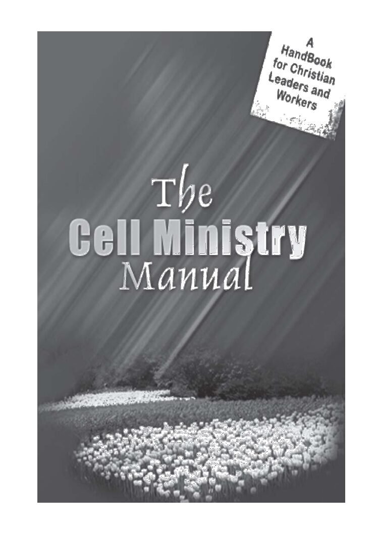 Cell Ministry Manual The Cell Ministry Manual - Image 1