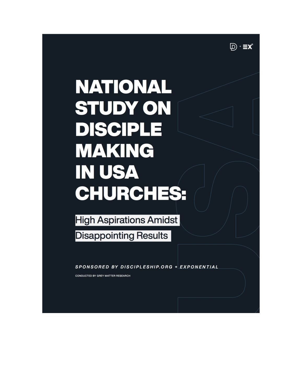 Final2020_National_Study_Report-xtjeeq National Study On Disciple Making In USA Churches - Image 1