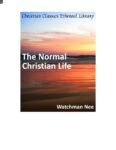 The Normal Christian Life by Watchman Nee