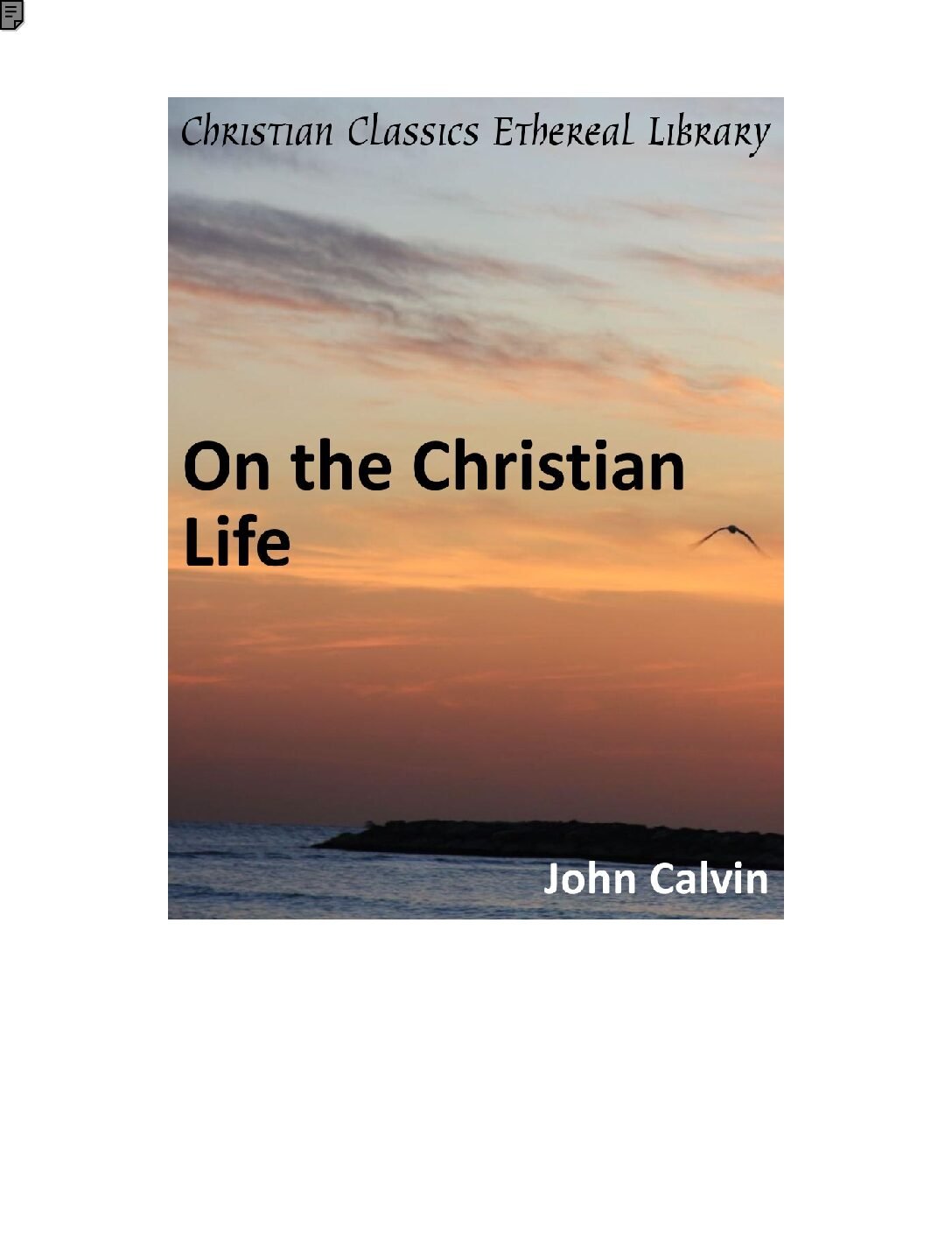 chr_life On the Christian Life - Image 1