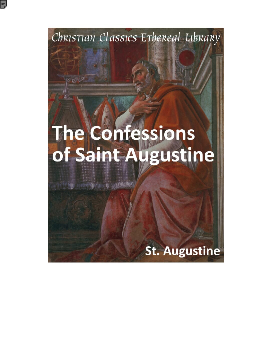 confess The Confessions of Saint Augustine by St. Augustine - Image 1