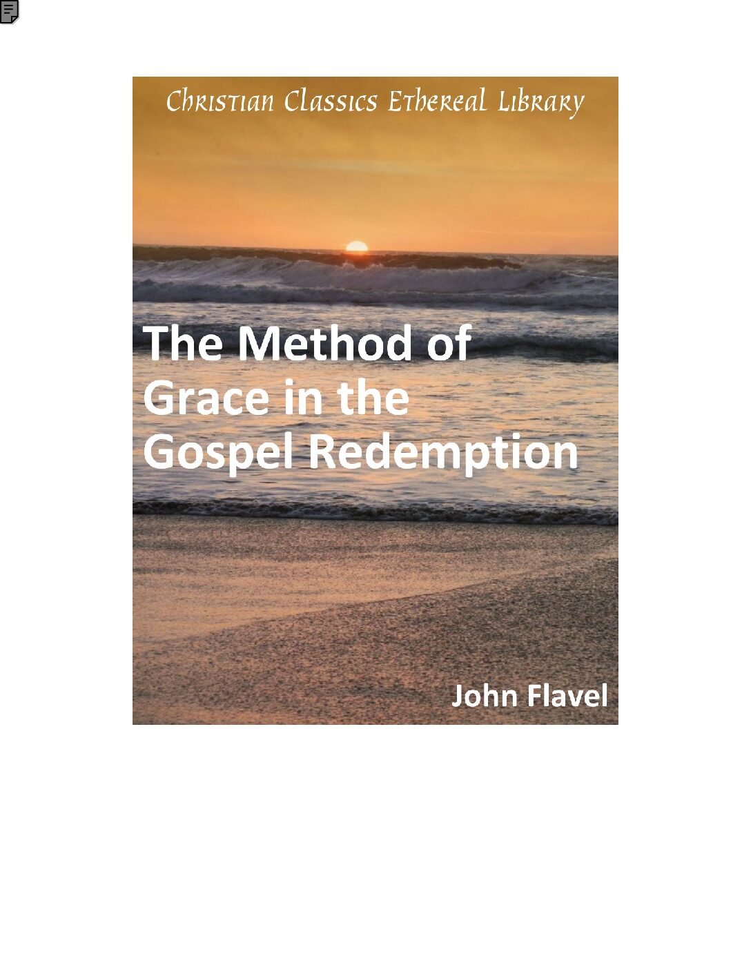 grace (1) The Method of Grace in the Gospel Redemption by John Flavel - Image 1