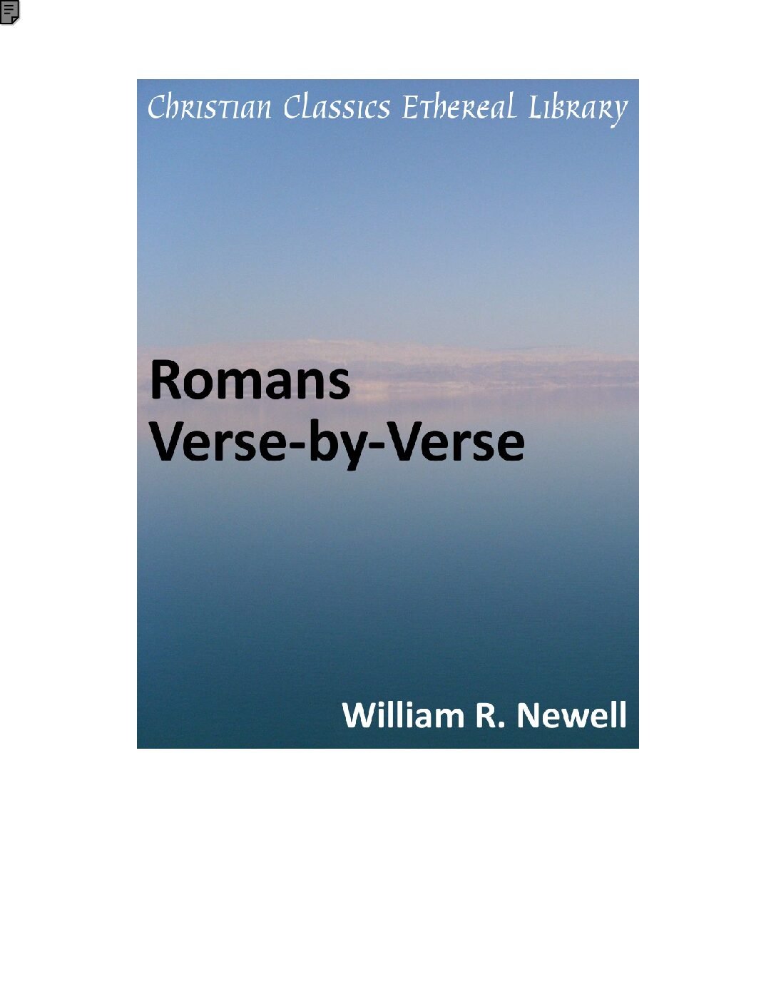 romans-2 Romans Verse-by-Verse by Wiliam R. Newell - Image 1