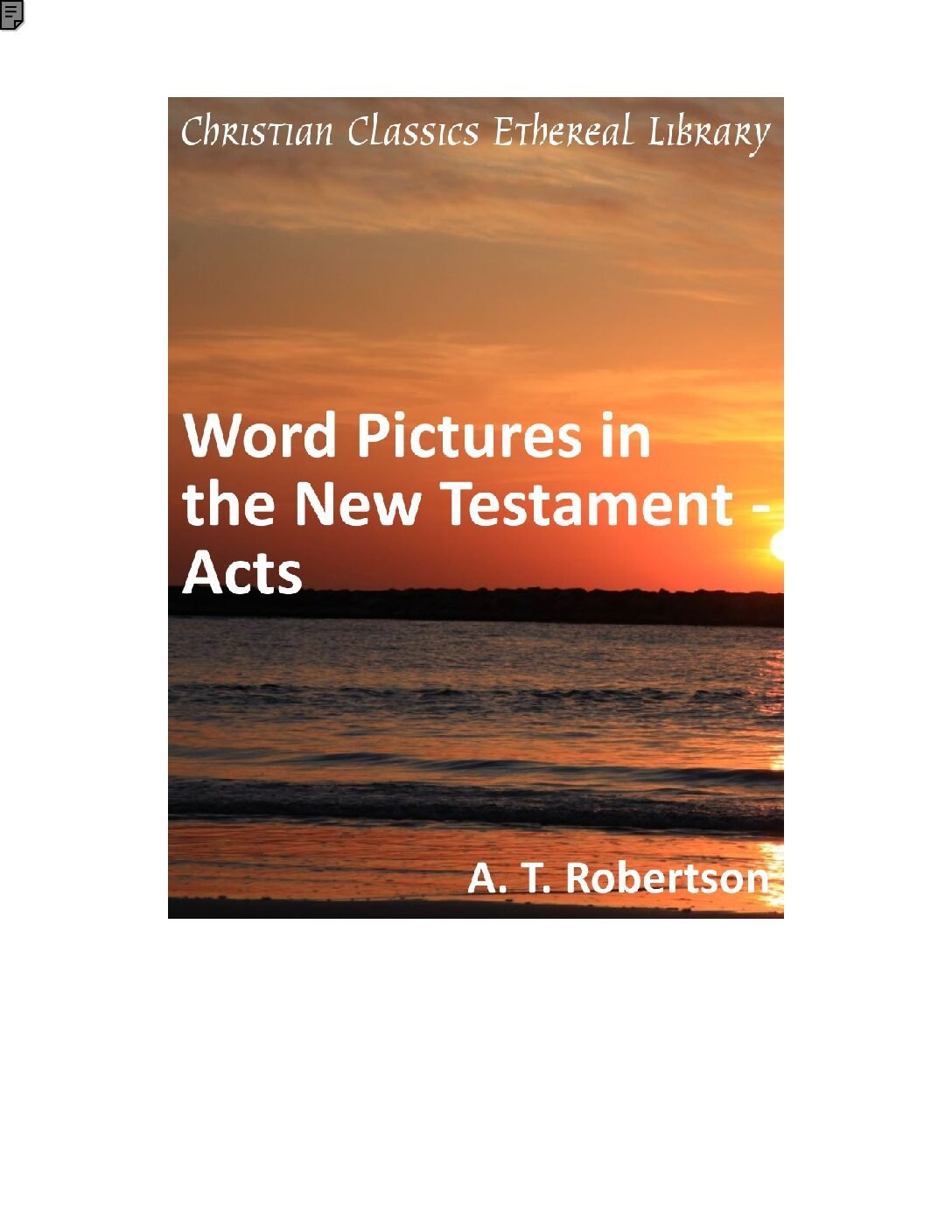 wp_acts Word Pictures in the New Testament - Acts - Image 1